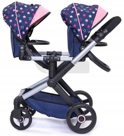 Wózek dla lalek bliźniaków