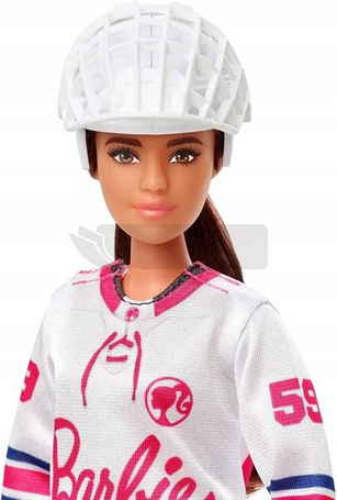 Lalka Barbie Hokeistka sporty zimowe HFG74