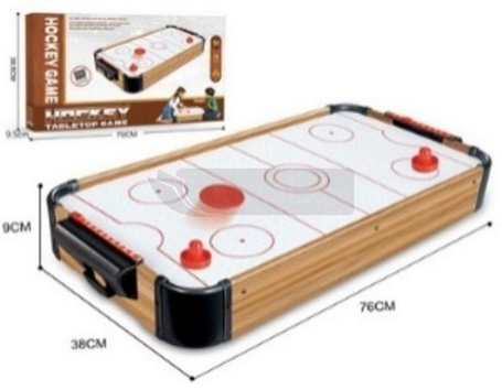 Gra stołowa Hokej na lodzie drewniana 76x38x9cm