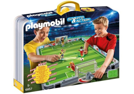PLAYMOBIL 6857 Duży przenośny stadion piłkarski