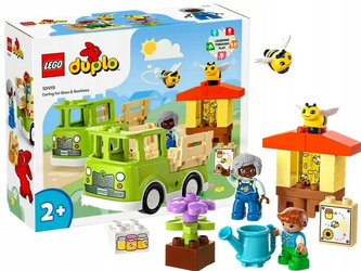 LEGO DUPLO 10419 OPIEKA NAD PSZCZOŁAMI I ULAMI zestaw klocków +2 lata
