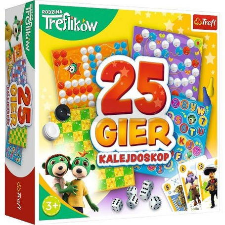 Gra Kalejdoskop 25 gier Rodzina Treflików