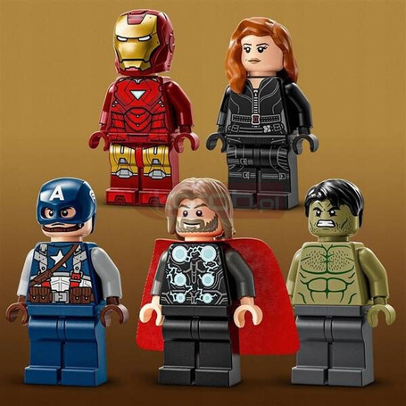 LEGO MARVEL 76313 LOGO MARVEL, zestaw klocków dla dzieci 12+