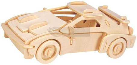 Łamigłówka drewniana Gepetto -Samochód rajdowy G3
