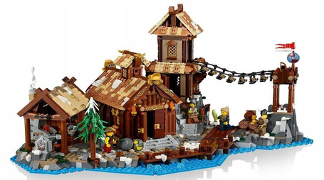 LEGO IDEAS 21343 WIOSKA WIKINGÓW zestaw klocków kolekcjonerski