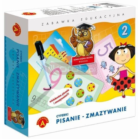 Cyferki Pisanie - Zmazywanie 2