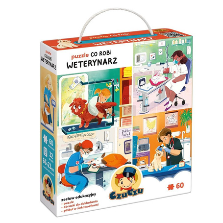 CzuCzu Puzzle Co robi weterynarz 4+