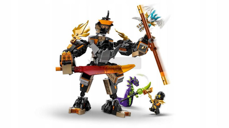 KLOCKI LEGO NINJAGO 71854 Mech specjalny Cole’a i Zane w smoczej zbroi