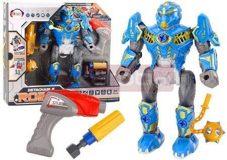 Robot do skręcania światła dźwięk niebieski
