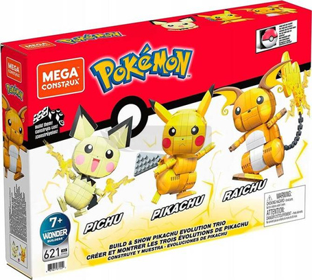 Mega Construx Pokemon 3pak Pokemon GYH06