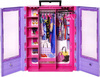 BARBIE SZAFA NA UBRANKA GARDEROBA dla lalki + wieszaki na ubranka lalki HJL65