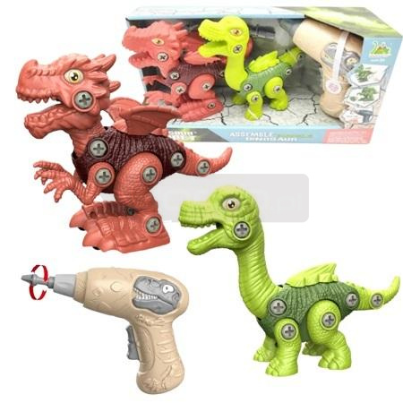 Zestaw dinozaurów do skręcania
