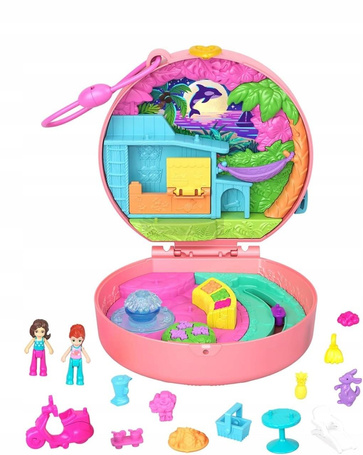 LALKA POLLY POCKET SKUTER PIESKA zestaw do zabawy dla dzieci +4 lata HWN98