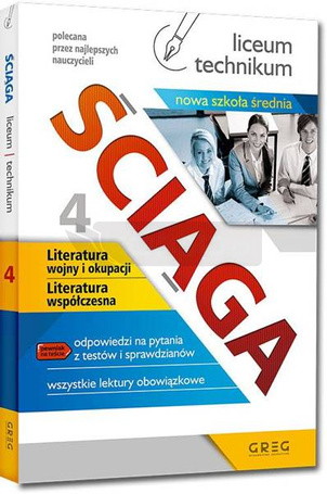 Ściąga LO cz.4 Literatura współczesna NPP GREG