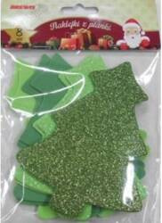 Naklejki z pianki brokatowe Chonki 8szt