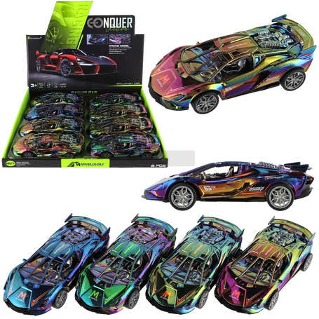 Auto opalizujące światło i dźwięk MIX