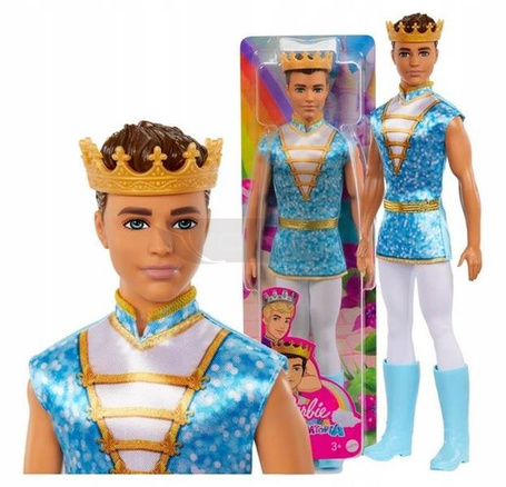 LALKA BARBIE DREAMTOPIA KRÓLEWSKI KEN brunet HLC22
