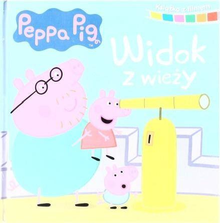Świnka Peppa. Książka z filmem. Widok z wieży +DVD