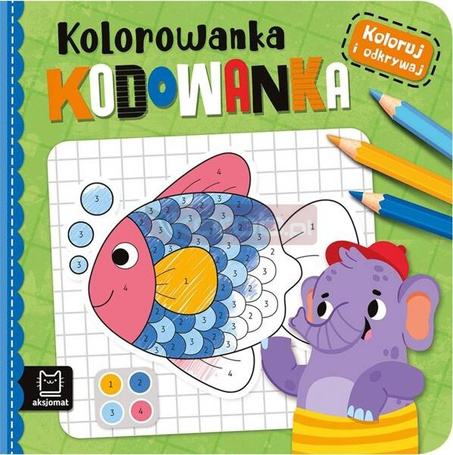 Koloruj i odkrywaj. Kolorowanka kodowanka
