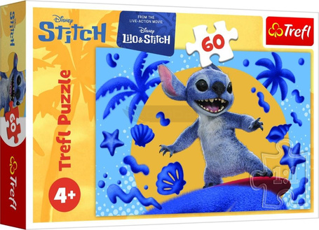 Puzzle 60 Dzień ze Stitchem TREFL