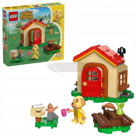 KLOCKI LEGO ANIMAL CROSSING 77058 PRZYTULNY DOM GOLDIE