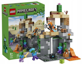 KLOCKI LEGO MINECRAFT 21587 Loch zombie, zestaw klocków dla dzieci +8 lat