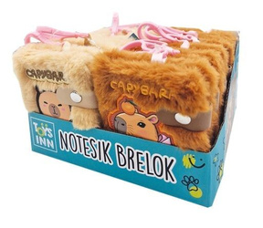 Notesik brelok Kapibara mix