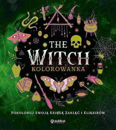 The Witch. Kolorowanka. Pokoloruj swoją księgę...