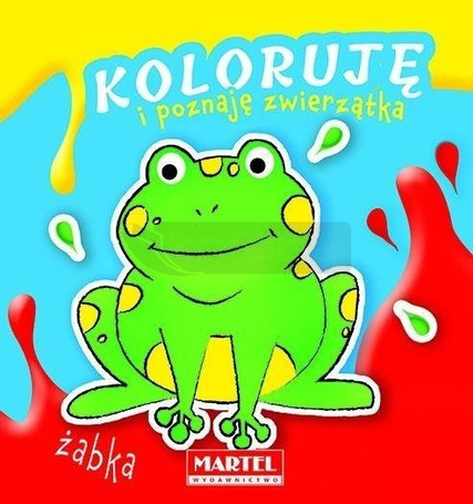 Koloruję i poznaję zwierzątka. Żabka