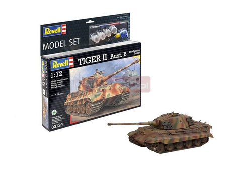Czołg Tiger II Ausf. B - zestaw modelarski