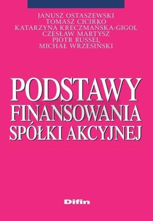 Podstawy finansowania spółki akcyjnej