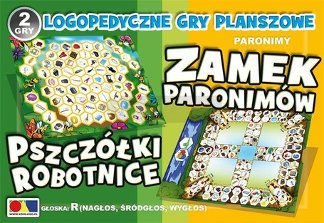 2 gry Zamek Paronimów/Pszczółki Robotnice