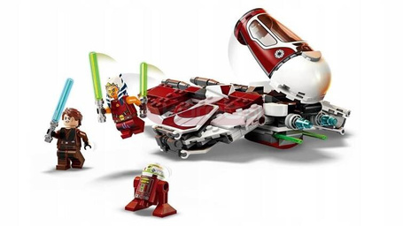 LEGO STAR WARS 75401 INTERCEPTOR JEDI AHSOKI, zestaw klocków dla dzieci +8
