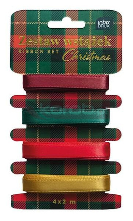 Zestaw wstążek 4x2m Christmas BN