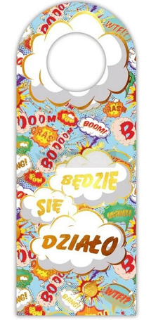 Zawieszka na butelkę - Będzie się działo
