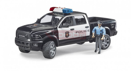 Auto Dodge RAM 2500 Policja z figurką