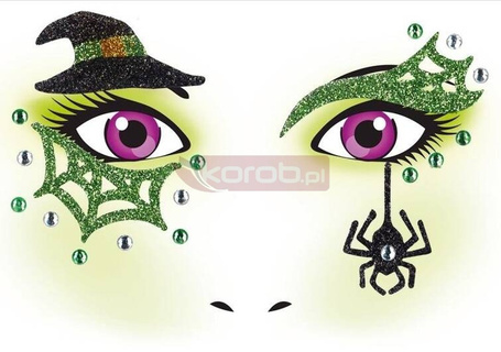 Naklejka Face Art Czarownica