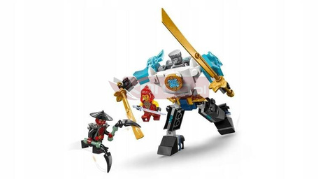 LEGO NINJAGO 71827 MECH W ZBROI ZANE'A, zestaw klocków dla dzieci +6 lat