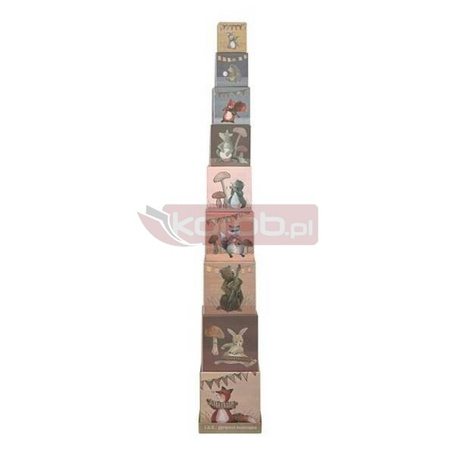 Piramida tekturowa Muzycy