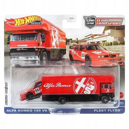 HOT WHEELS Team Transport 53-55 + NISSAN SKYLINE HPX97