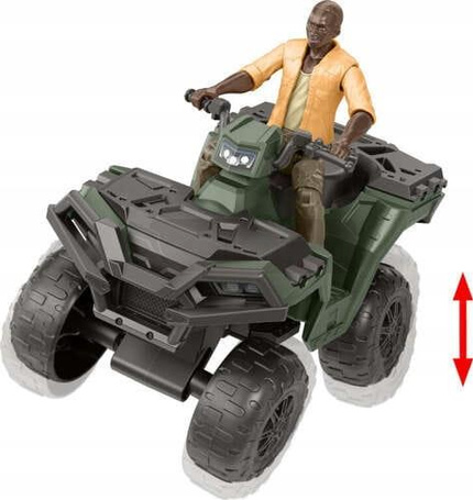 JURASSIC WORLD LEGACY COLLECTION DINOZAUR Velociraptor, Quad ATV, Barry HTP62