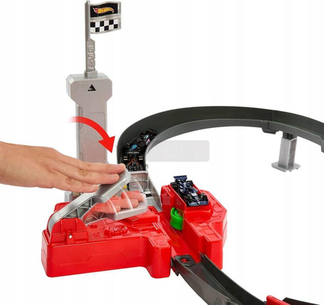 HOT WHEELS RACING FORMUŁA 1 zestaw torów + 3 autka JDY15