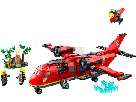LEGO CITY 60413 STRAŻACKI SAMOLOT RATUNKOWY zestaw klocków +6 lat