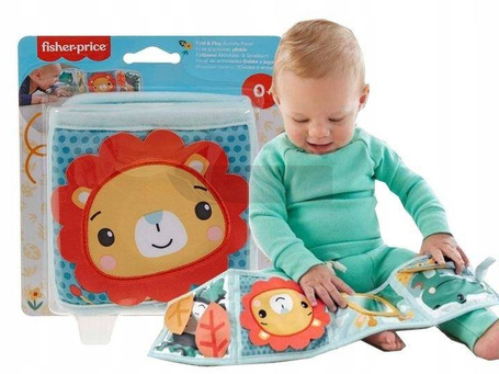 FISHER PRICE AKTYWIZUJĄCA MIĘKKA KSIĄŻECZKA HML63