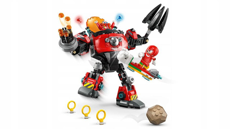 KLOCKI LEGO SONIC 77005 KNUCKLES KONTRA DR EGGMAN W MECHU EGG CRUSHERA