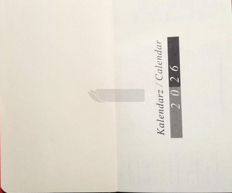 Wkład wymienny kalendarz 2026 A6 tygodniowy