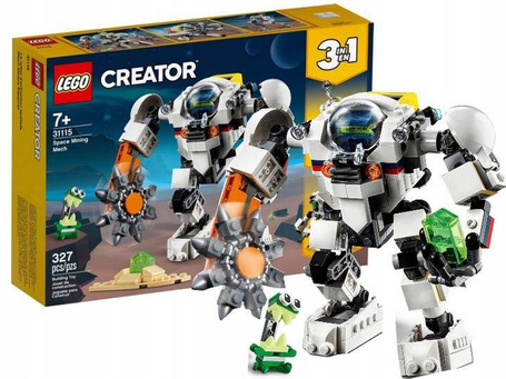 LEGO Creator 31115 Kosmiczny Robot górniczy