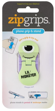 ZipGrip uchwyt na palce do telefonu Potworek