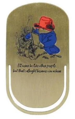 Paddington Zakładka metalowa Czytający miś Padding