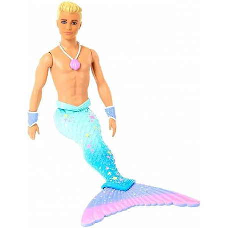 Lalka Barbie Dreamtopia Ken syren FXT23
